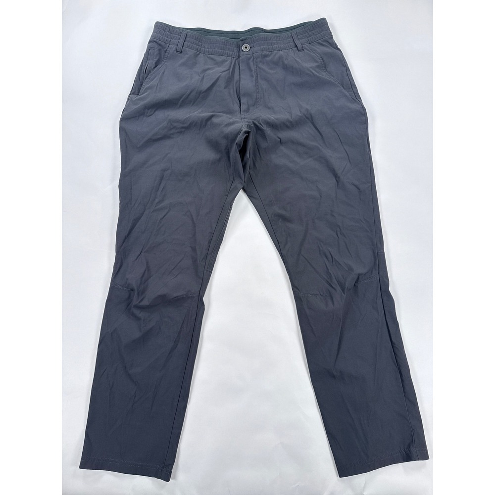 Kuhl Mens Pants 38x32 Grey Renegade Recon Duralux Hiking Technical Outdoor